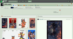 Desktop Screenshot of code-umb87.deviantart.com