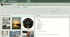 Desktop Screenshot of bardess-skydi.deviantart.com