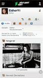 Mobile Screenshot of esther91.deviantart.com