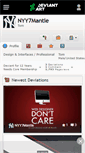 Mobile Screenshot of nyy7mantle.deviantart.com