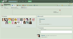 Desktop Screenshot of nekoenezu.deviantart.com