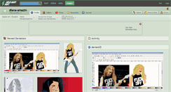 Desktop Screenshot of diana-amazin.deviantart.com