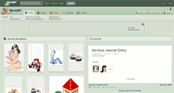 Desktop Screenshot of ika-sushi.deviantart.com