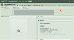 Desktop Screenshot of churchofsuffocation.deviantart.com