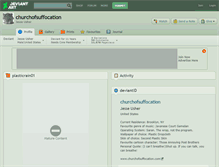 Tablet Screenshot of churchofsuffocation.deviantart.com