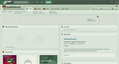 Desktop Screenshot of dumbrodent42.deviantart.com