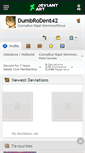 Mobile Screenshot of dumbrodent42.deviantart.com