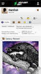 Mobile Screenshot of man0uk.deviantart.com