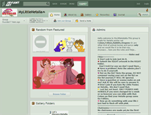 Tablet Screenshot of mylittlehetalia.deviantart.com