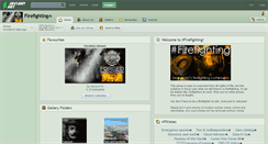 Desktop Screenshot of firefighting.deviantart.com