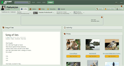 Desktop Screenshot of platiumlion.deviantart.com