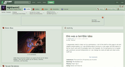 Desktop Screenshot of nighthawk42.deviantart.com