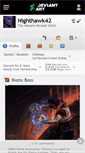 Mobile Screenshot of nighthawk42.deviantart.com