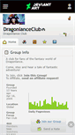 Mobile Screenshot of dragonlanceclub.deviantart.com