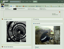 Tablet Screenshot of nonel.deviantart.com