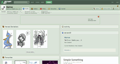 Desktop Screenshot of norrox.deviantart.com