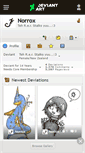 Mobile Screenshot of norrox.deviantart.com