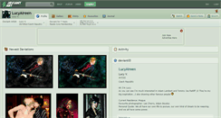 Desktop Screenshot of lucyaireen.deviantart.com