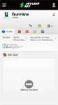 Mobile Screenshot of faureiana.deviantart.com