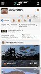Mobile Screenshot of minecraftpl.deviantart.com