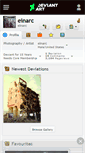 Mobile Screenshot of einarc.deviantart.com