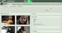 Desktop Screenshot of alchimy.deviantart.com