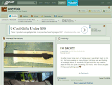 Tablet Screenshot of andy15ola.deviantart.com