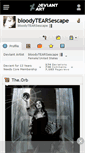 Mobile Screenshot of bloodytearsescape.deviantart.com