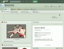 Tablet Screenshot of epicene-inima.deviantart.com