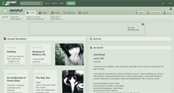 Desktop Screenshot of jasmshyd.deviantart.com