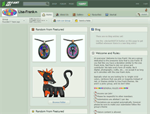 Tablet Screenshot of lisa-frank.deviantart.com