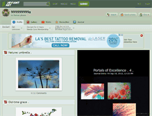 Tablet Screenshot of 999999999a.deviantart.com