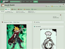 Tablet Screenshot of kawaii-shuichi.deviantart.com