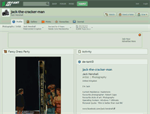 Tablet Screenshot of jack-the-cracker-man.deviantart.com