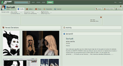 Desktop Screenshot of duvi-pdt.deviantart.com