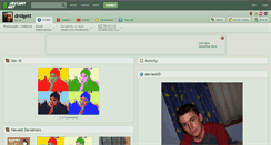 Desktop Screenshot of dridgett.deviantart.com