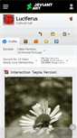 Mobile Screenshot of luciferus.deviantart.com