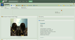 Desktop Screenshot of fyrbrand.deviantart.com