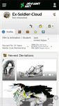 Mobile Screenshot of ex-soldier-cloud.deviantart.com
