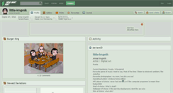 Desktop Screenshot of little-krupnik.deviantart.com