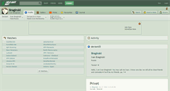 Desktop Screenshot of braginski.deviantart.com
