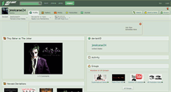 Desktop Screenshot of jessicarae24.deviantart.com