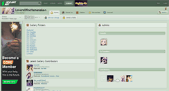 Desktop Screenshot of loversofinoyamanaka.deviantart.com