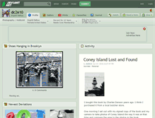 Tablet Screenshot of dc2610.deviantart.com