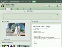 Tablet Screenshot of nekoyasha09er.deviantart.com