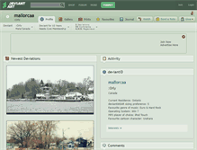Tablet Screenshot of mallorcaa.deviantart.com