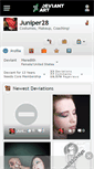 Mobile Screenshot of juniper28.deviantart.com