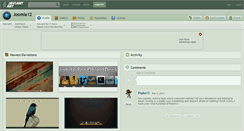 Desktop Screenshot of joomla12.deviantart.com