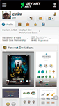 Mobile Screenshot of cinim.deviantart.com