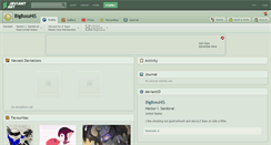 Desktop Screenshot of bigbosshis.deviantart.com